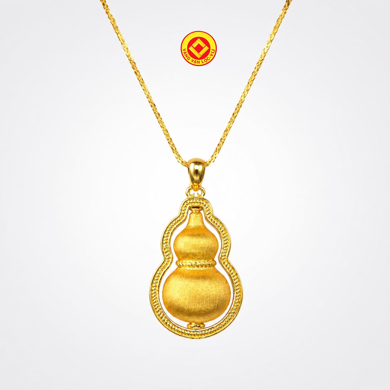 Mặt Dây Chuyền Hồ Lô Vàng 24K